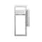 Z-Lite Luttrel 1 Light Outdoor Wall Sconce, Silver & Frosted 566S-SL-LED - alternate 5